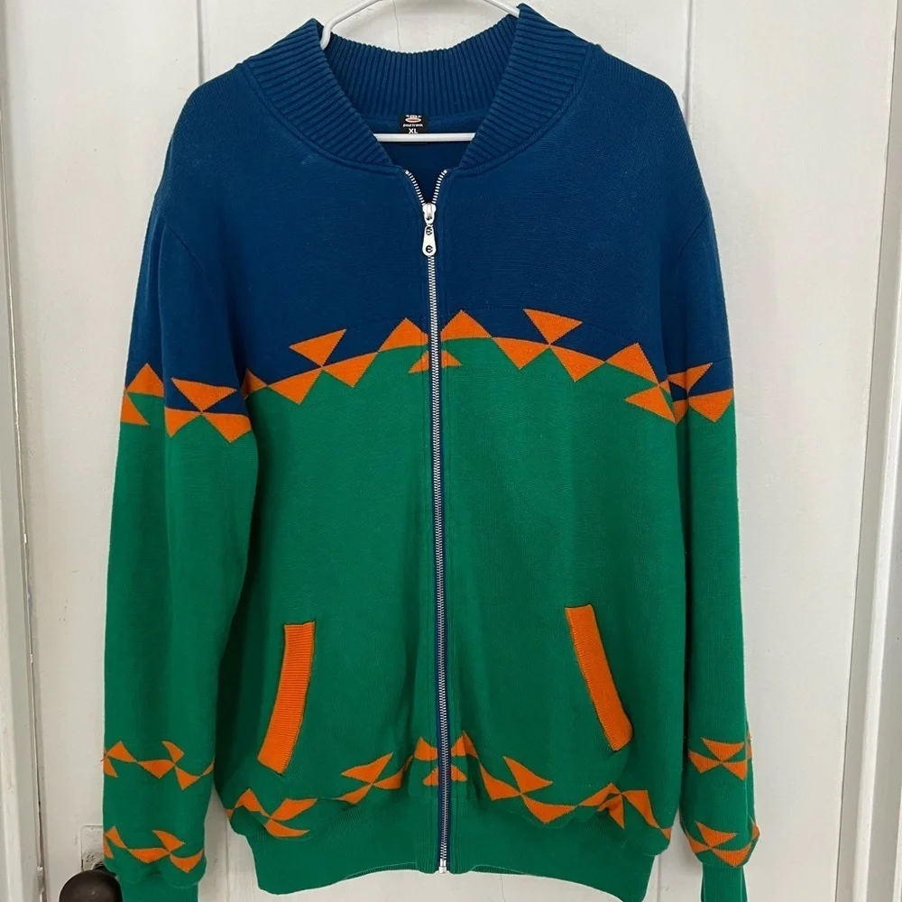 Vintage Paul Frank fleece jacket. Size XL.